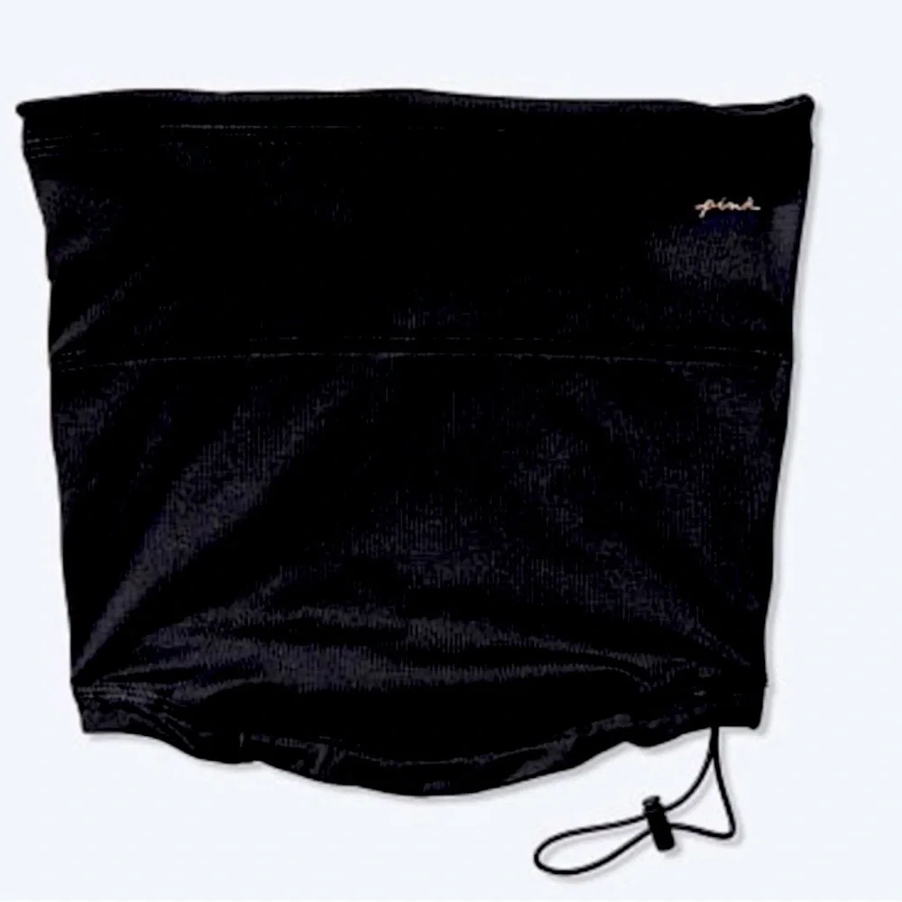 PINK by Victoria Secret face and Neck Cover black